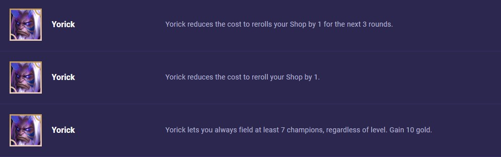 TFT Set 11 Yorick Encounter