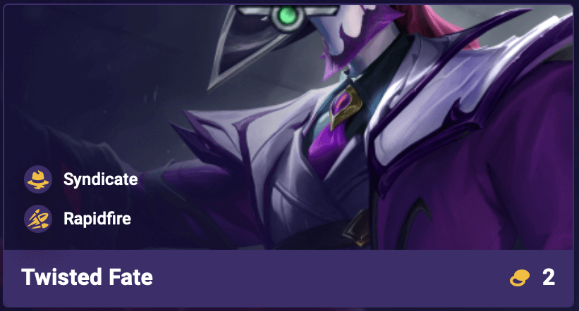 TFT Set 14 Twisted Fate