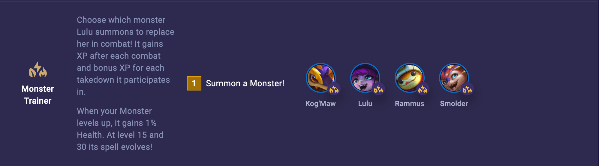 TFT Set 15 Monster Trainer
