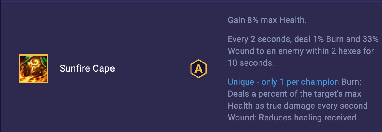 TFT Set 15 Positioning Sunfire Cape