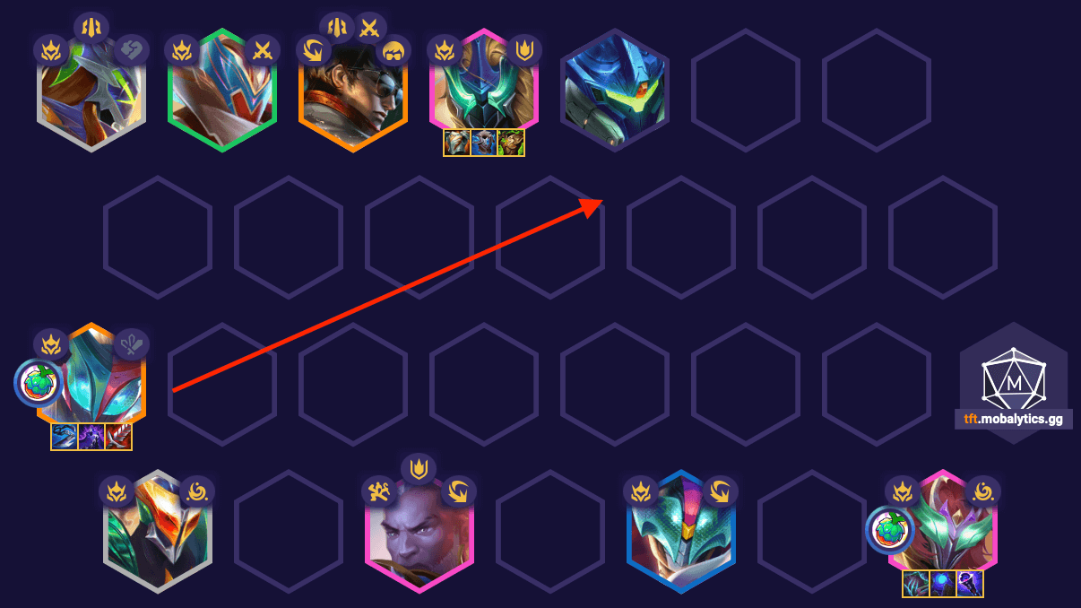 TFT Set 15 Positioning Walking