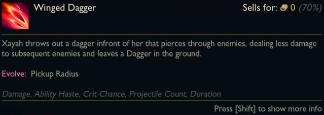 winged-dagger Winged Dagger