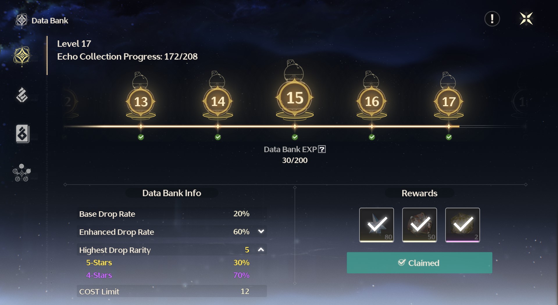 Wuthering Waves Data Bank 15