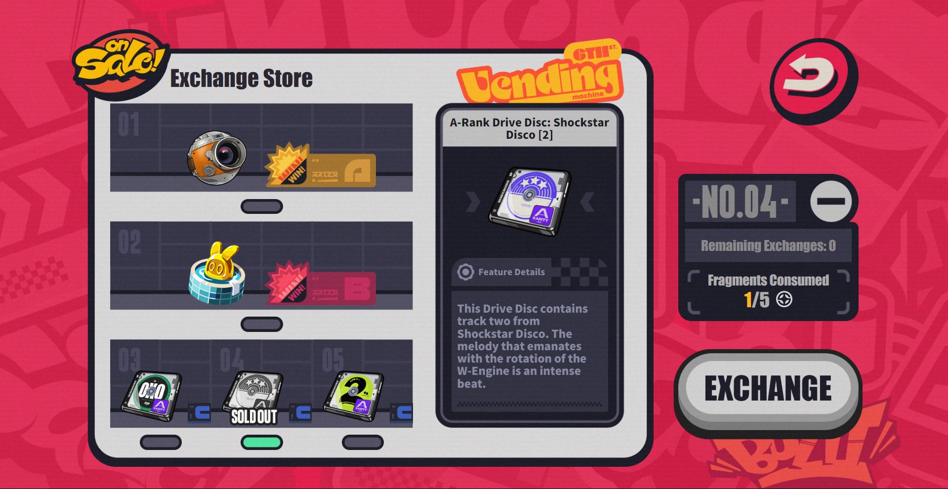 Zenless Zone Zero Web Event Exchange Store