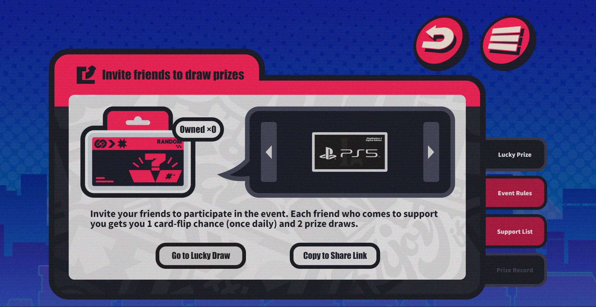 Zenless Zone Zero Web Event Lucky Prize