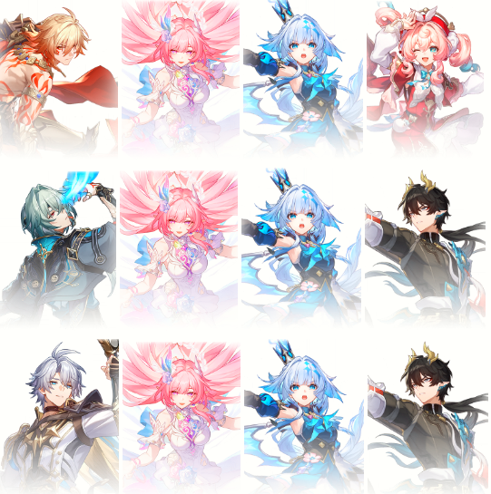 Cyrene and Cerydra Core for Mydei, Anaxa, Phainon